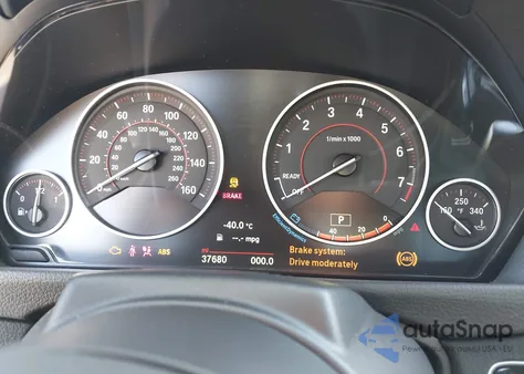 2016 BMW 435I из США, поврежденный, VIN WBA3T3C54G5A41161